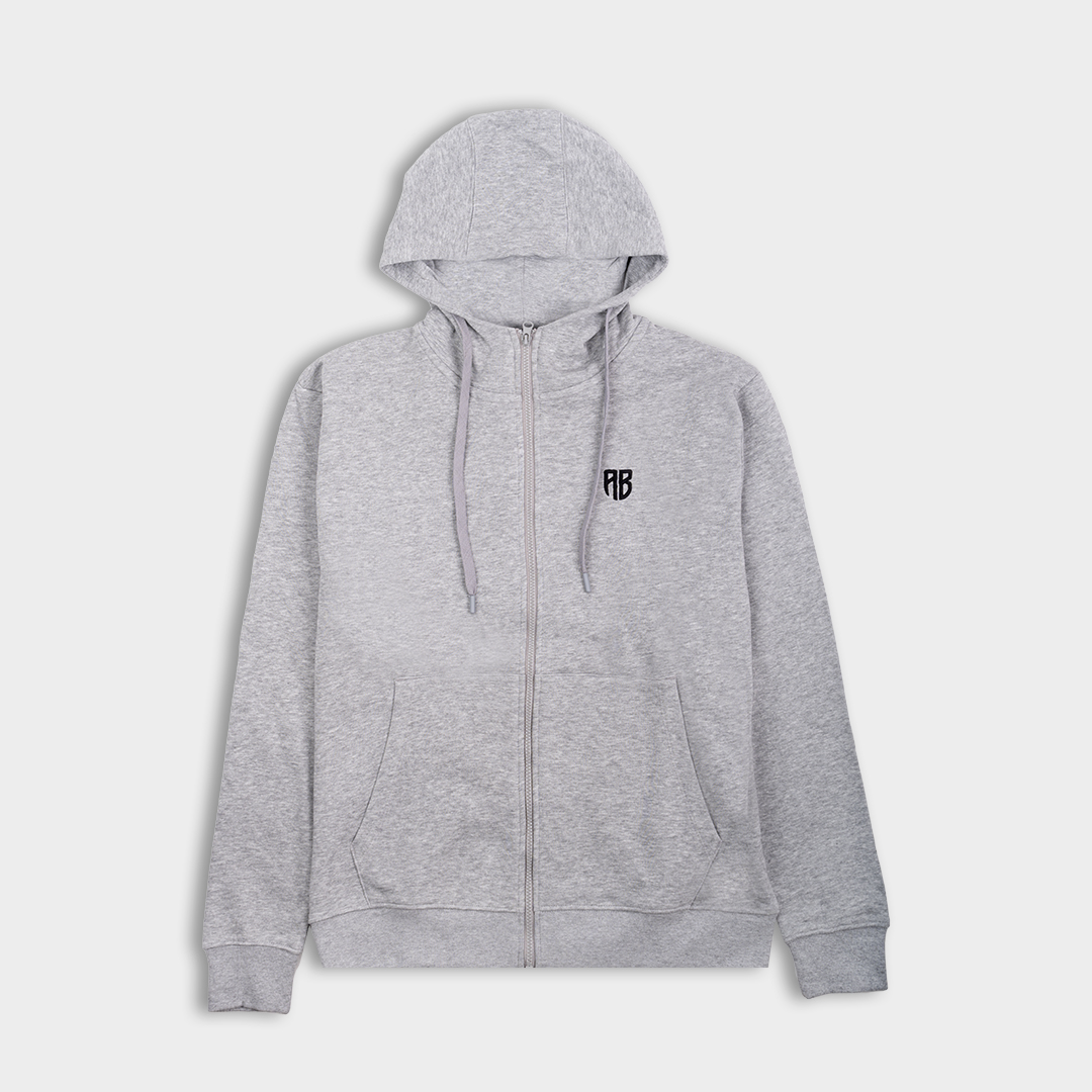 Picture of ΑΒ Full Zip Hoodie Native Grey Melange
