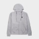 ΑΒ Full Zip Hoodie Native Grey Melange