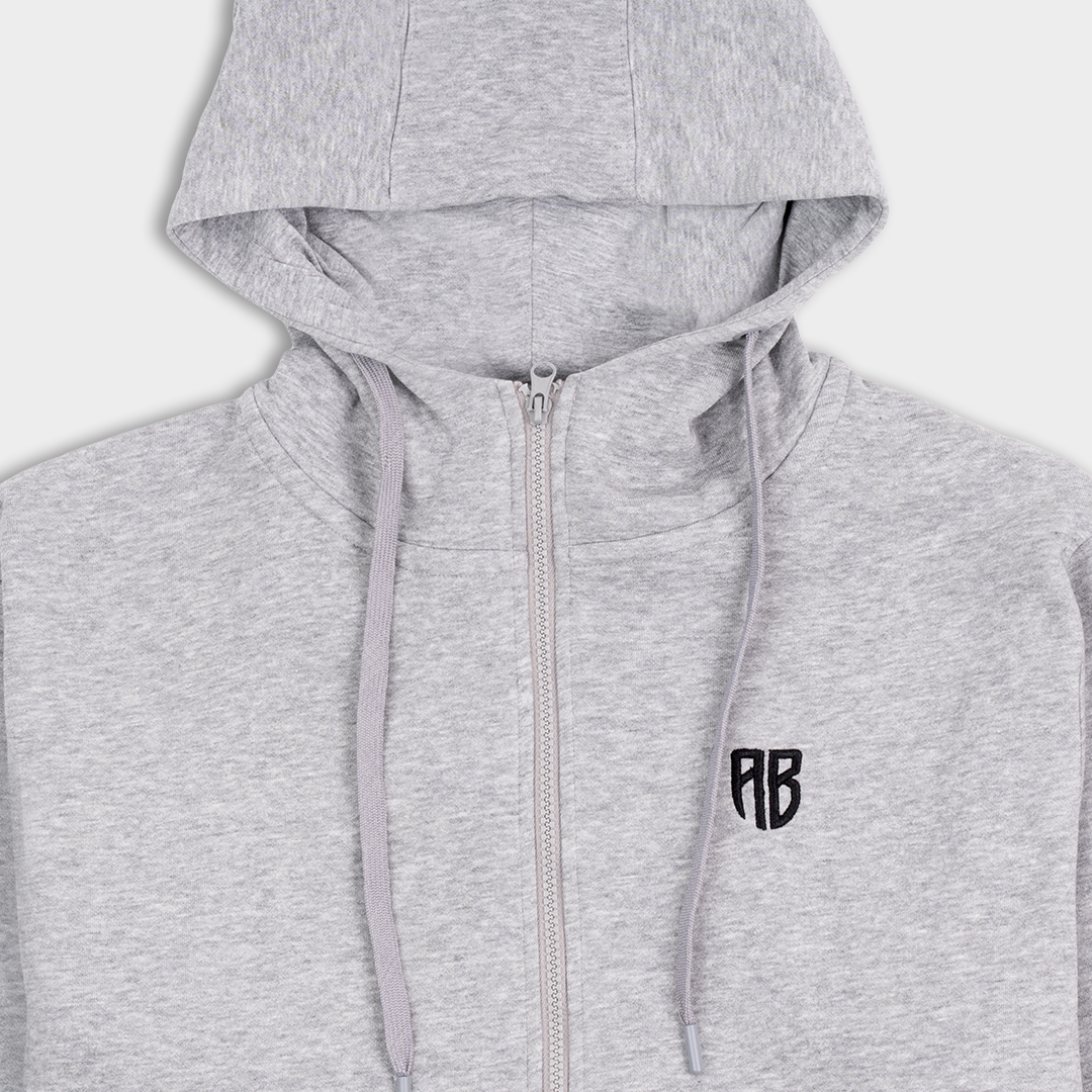 Picture of ΑΒ Full Zip Hoodie Native Grey Melange
