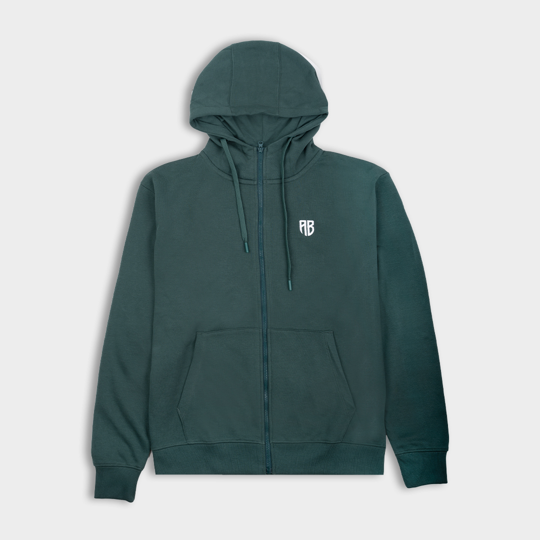 Picture of ΑΒ Full Zip Hoodie Native Green