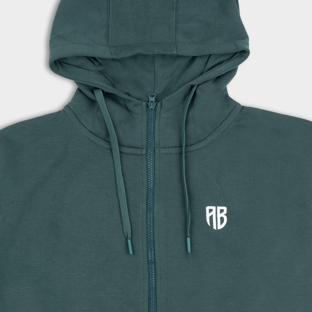 Picture of ΑΒ Full Zip Hoodie Native Green