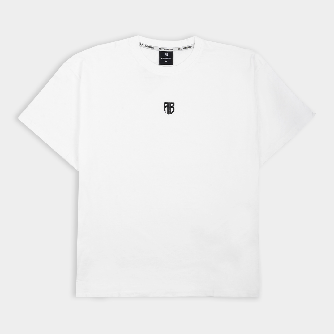 AB Oversized T-shirt Native Off White Front
