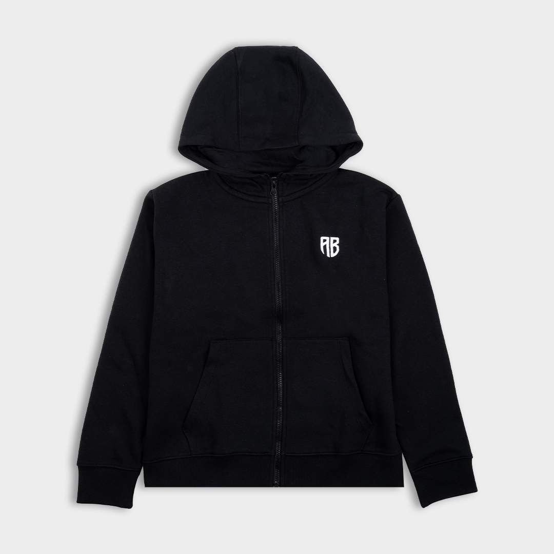 Picture of ΑΒ Kids' Full Zip Hoodie Native Black