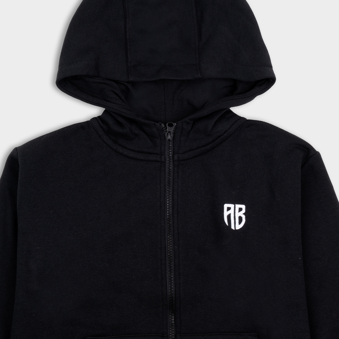 Picture of ΑΒ Kids' Full Zip Hoodie Native Black