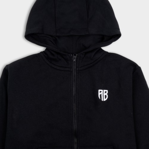 Picture of ΑΒ Kids' Full Zip Hoodie Native Black thumb