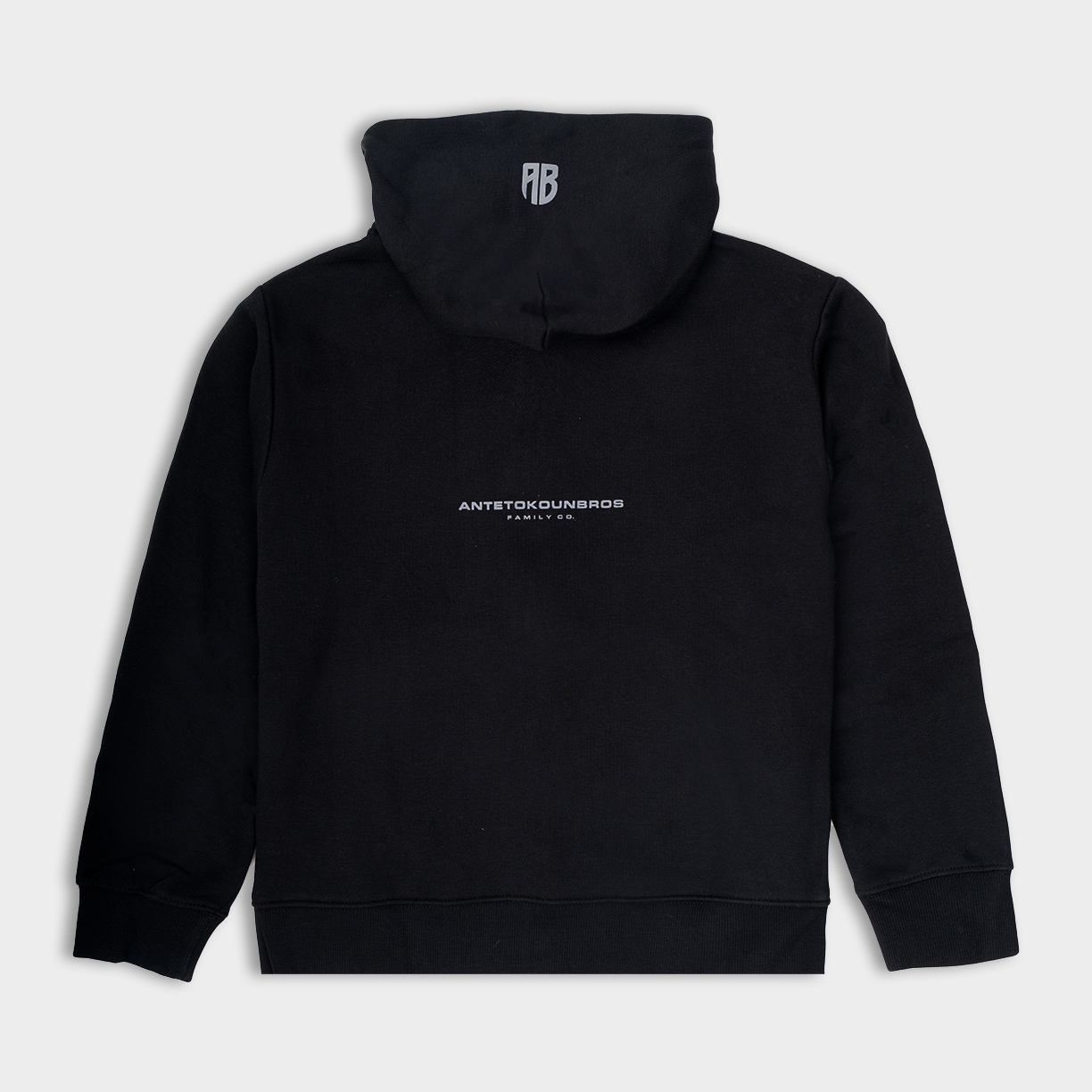 Picture of Kids'  Oversized Zip Hoodie Family Co. Black 