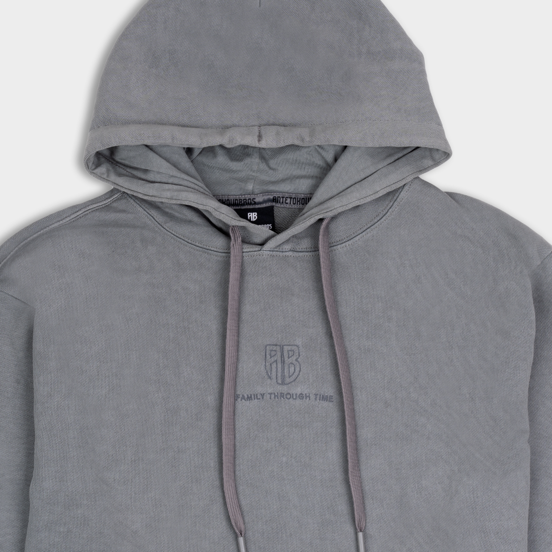 Εικόνα της AB Φούτερ με Κουκούλα Leave Your Mark Ανθρακί