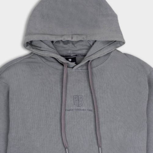 Εικόνα της AB Φούτερ με Κουκούλα Leave Your Mark Ανθρακί thumb