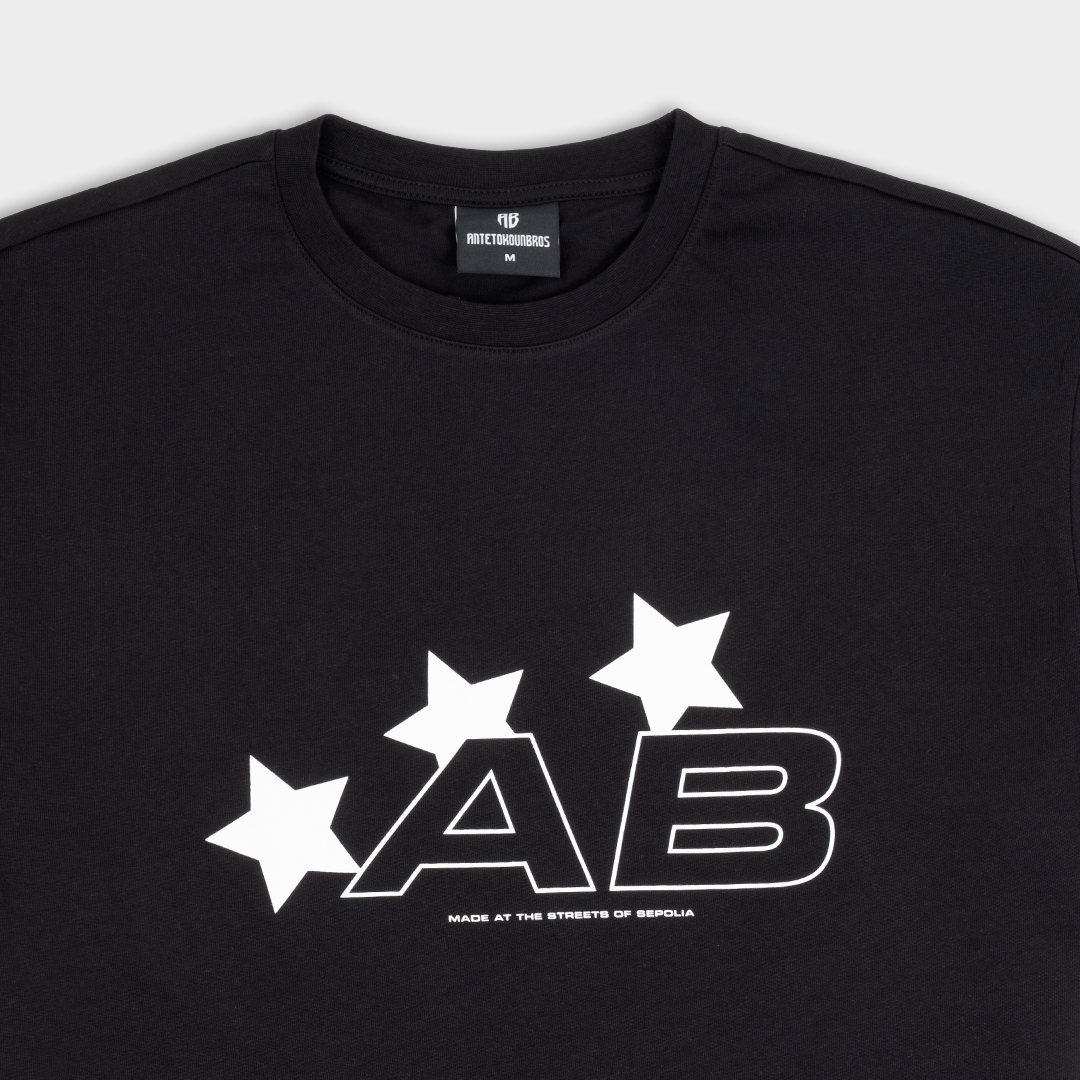 Picture of AB Stars Logo T-shirt Black