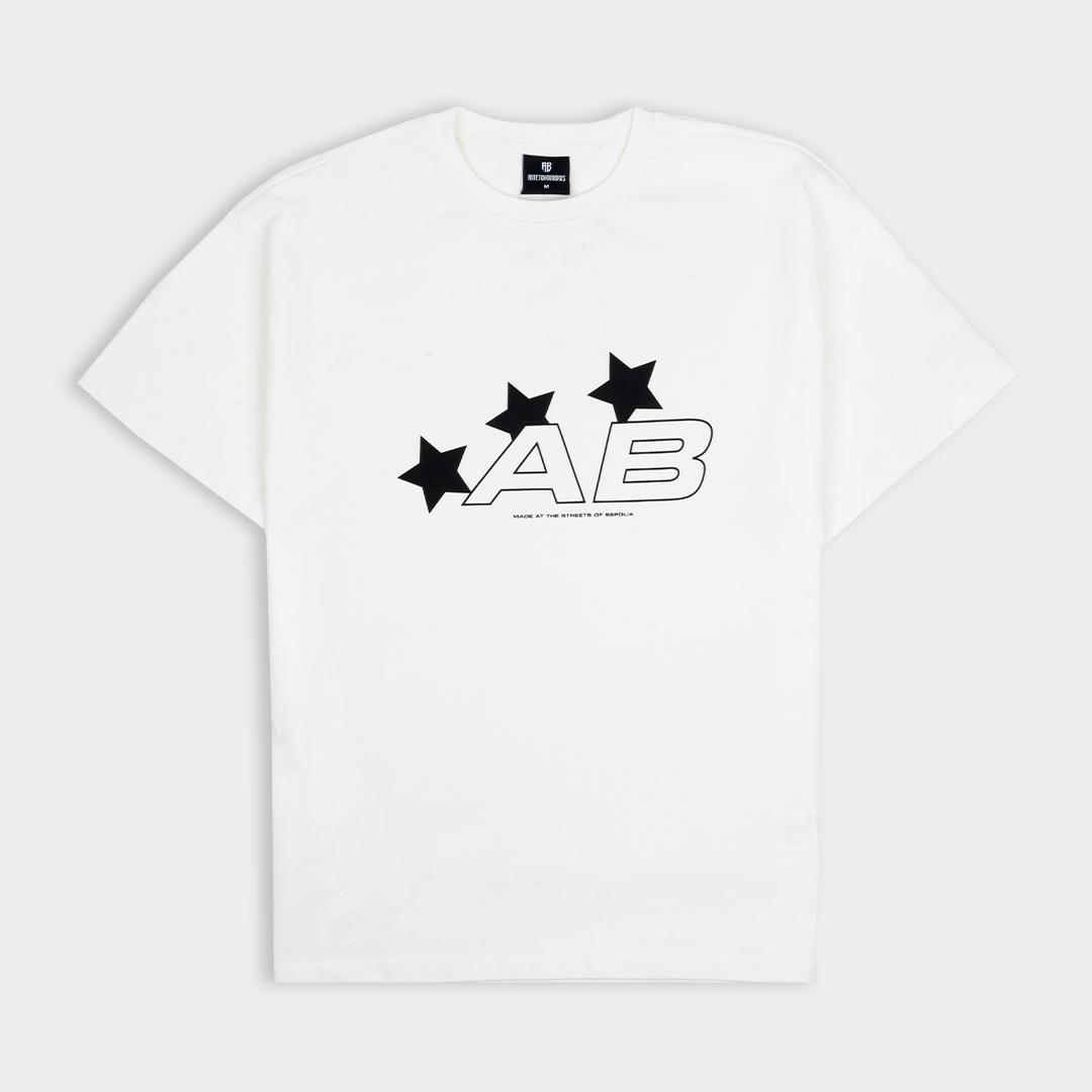 Picture of AB Stars Logo T-shirt White