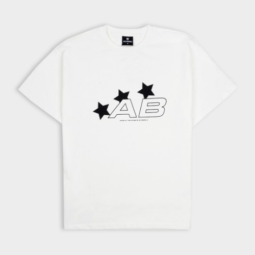 Picture of AB Stars Logo T-shirt White
