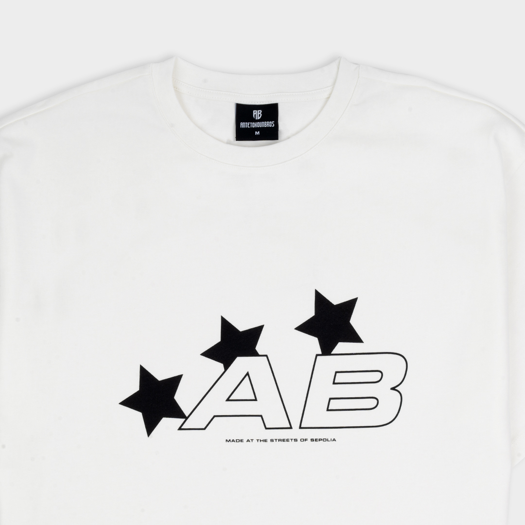 Picture of AB Stars Logo T-shirt White