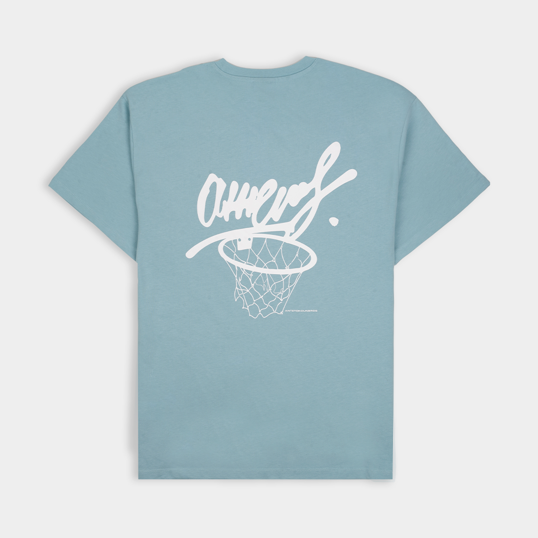 Picture of Athens Hoop T-shirt Infinity Blue