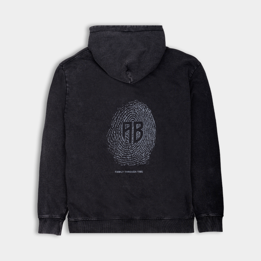 Εικόνα της AB Φούτερ με Κουκούλα Leave Your Mark Μαύρο