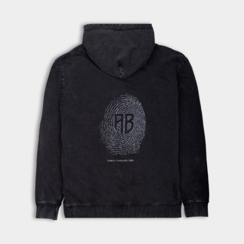 Εικόνα της AB Φούτερ με Κουκούλα Leave Your Mark Μαύρο