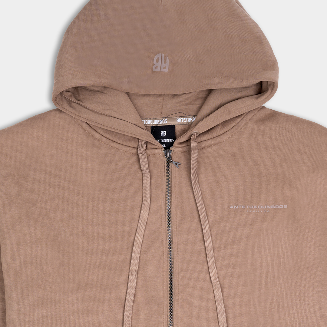 Picture of ΑΒ Oversized Zip Hoodie Family Co.  Rock Cafe