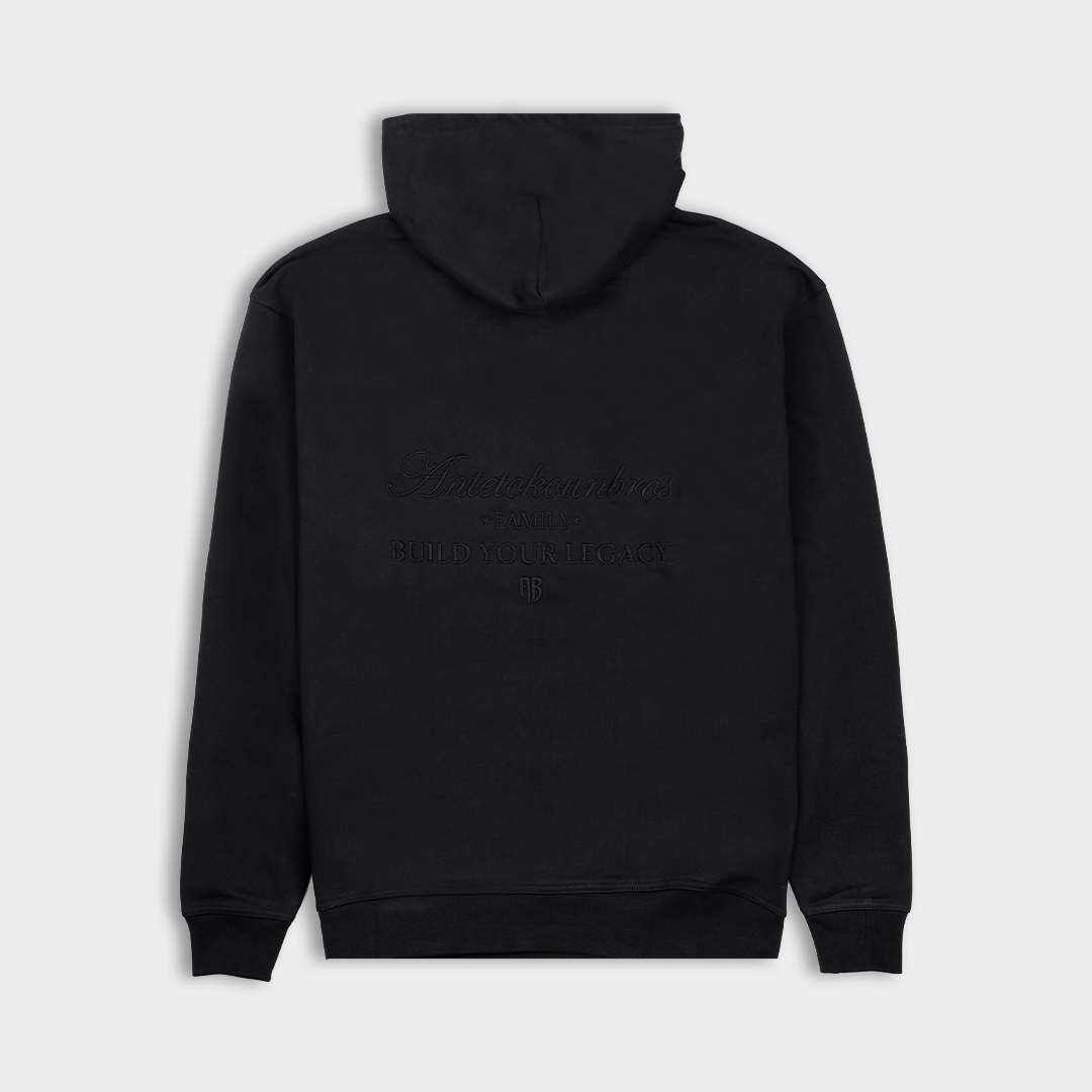 AB Legacy Hoodie Black I Antetokounbros Back