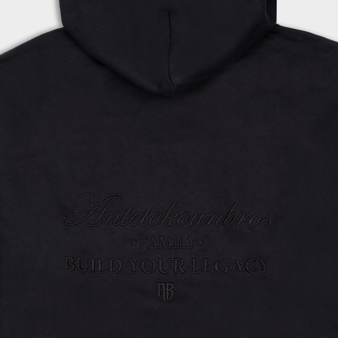 AB Legacy Hoodie Black I Antetokounbros Detail Back