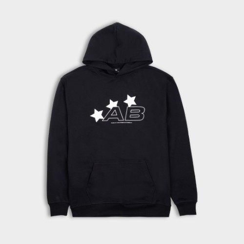 Picture of AB Street Stars Hoodie Black