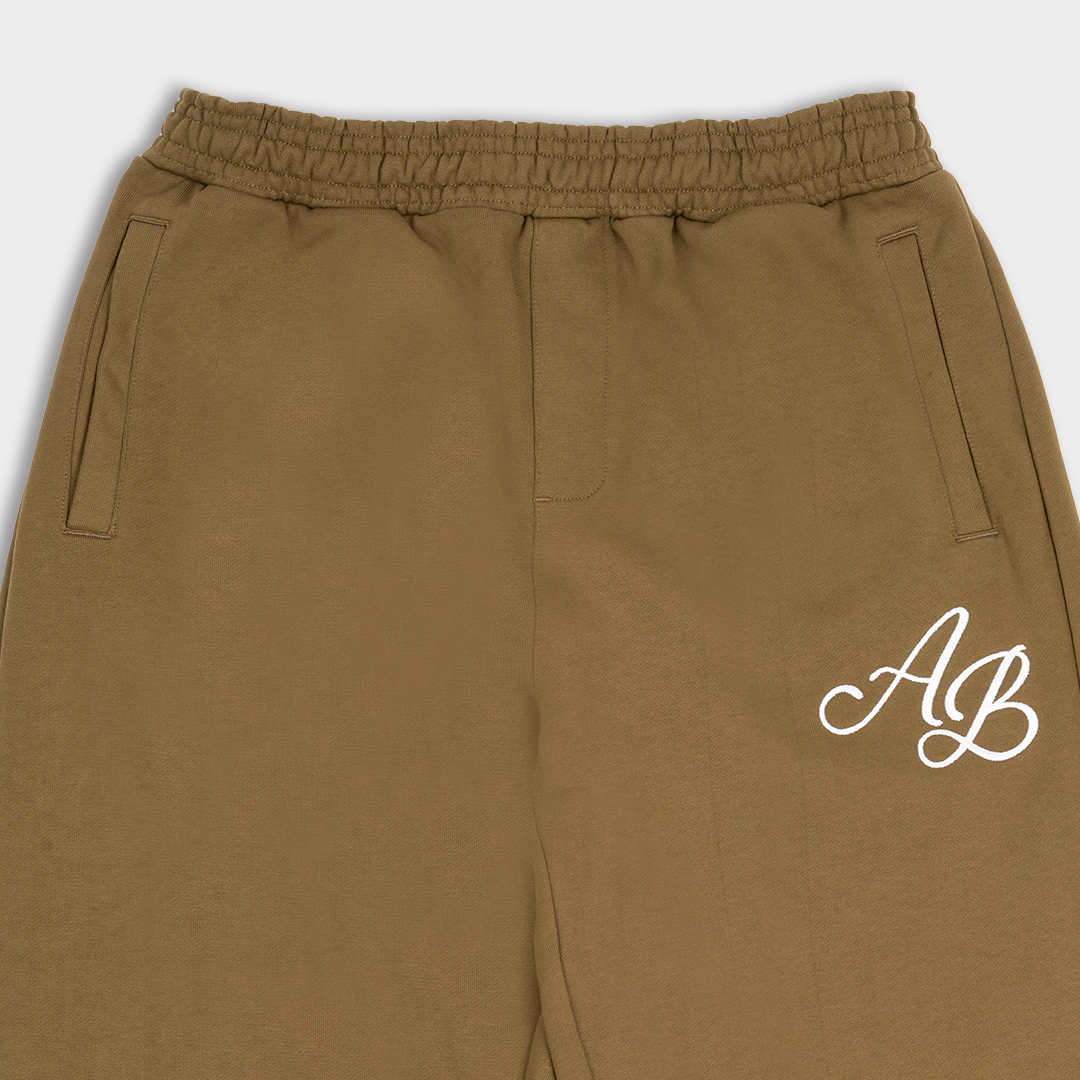 Picture of Men's Signature Sweatpants Logo Olive Green 
