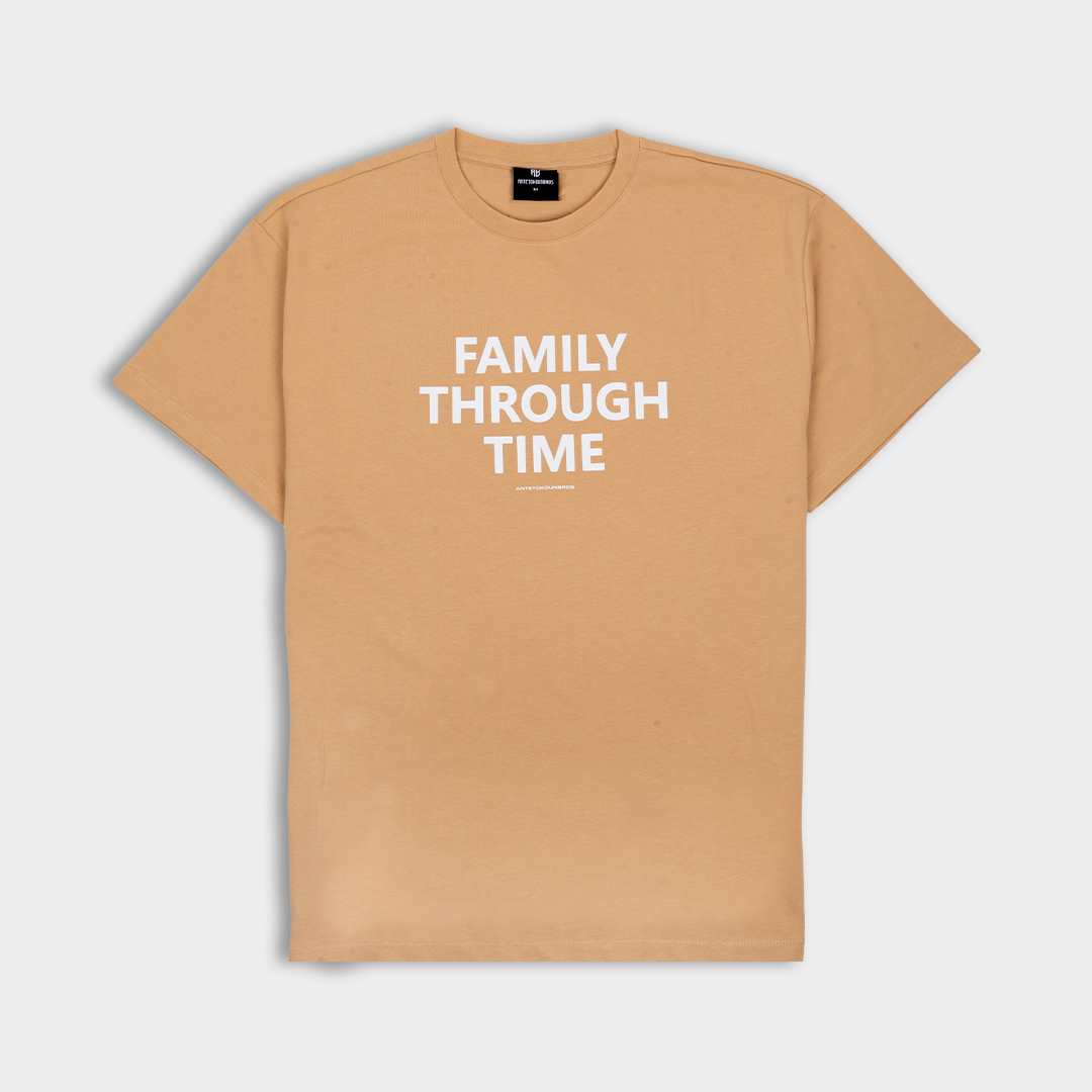 Picture of Family Through Time T-Shirt Tobacco