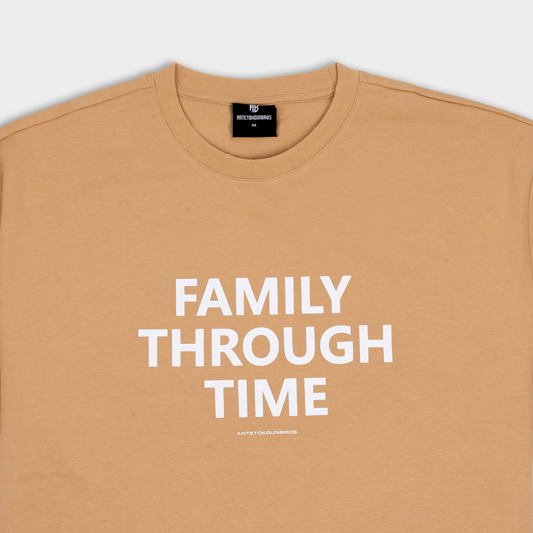 Picture of Family Through Time T-Shirt Tobacco