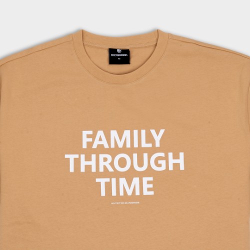 Picture of Family Through Time T-Shirt Tobacco thumb