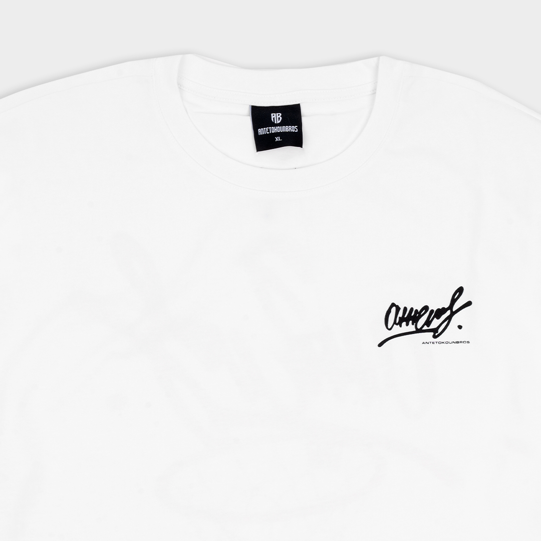 Picture of Athens Hoop T-shirt  White 