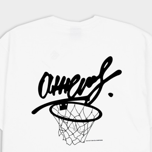 Picture of Athens Hoop T-shirt  White 