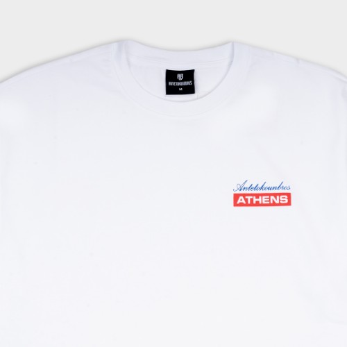 Εικόνα της Antetokounbros Athens T-Shirt Off White thumb
