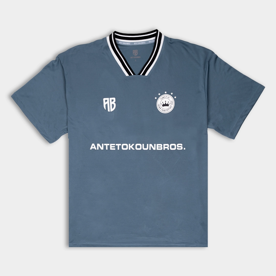 	ANTETOKOUNBROS Jersey T-shirt Infinity Blue  Front