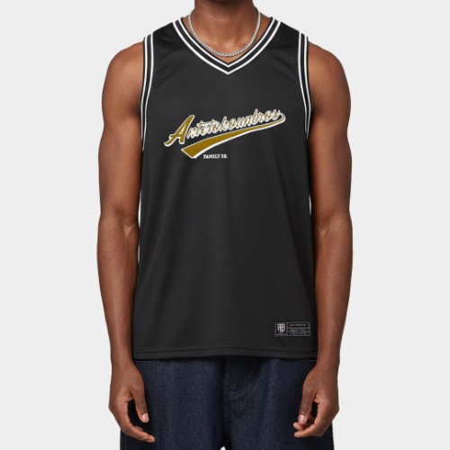 ANTETOKOUNBROS Basketball Tank Black Model