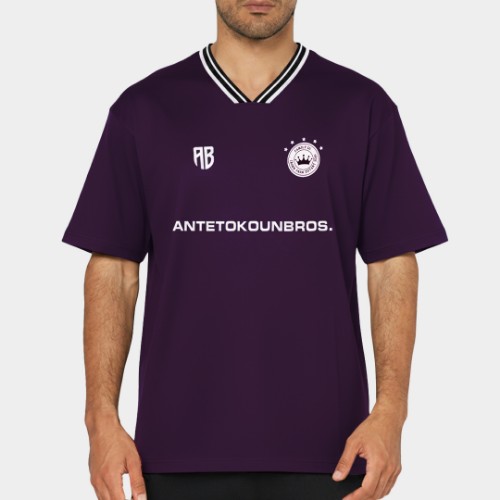 ANTETOKOUNBROS Jersey T-shirt IMidnight Plum Model