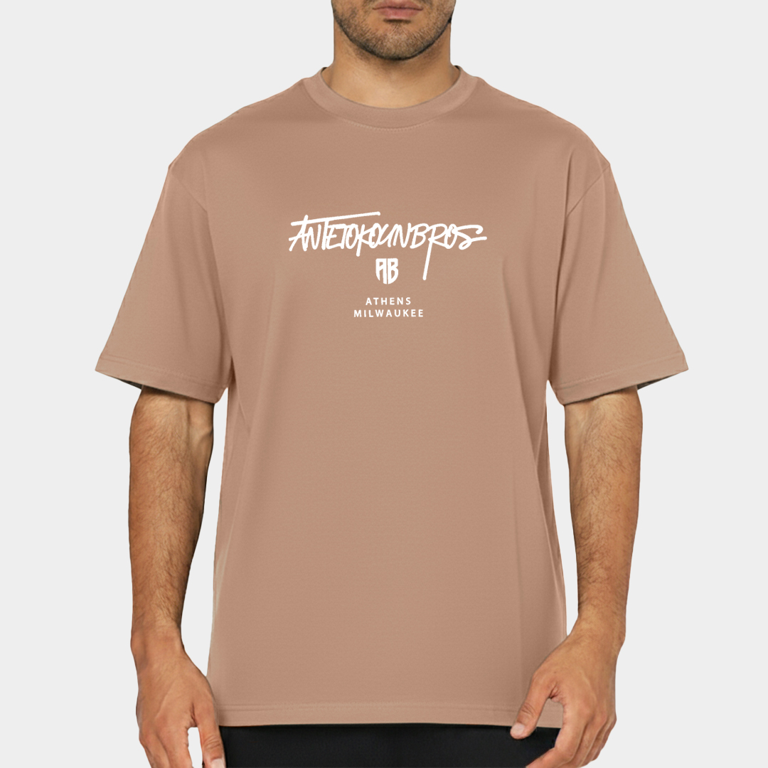 ANTETOKOUNBROS Unisex T-Shirt Athens Milwaukee Rock Cafe Model