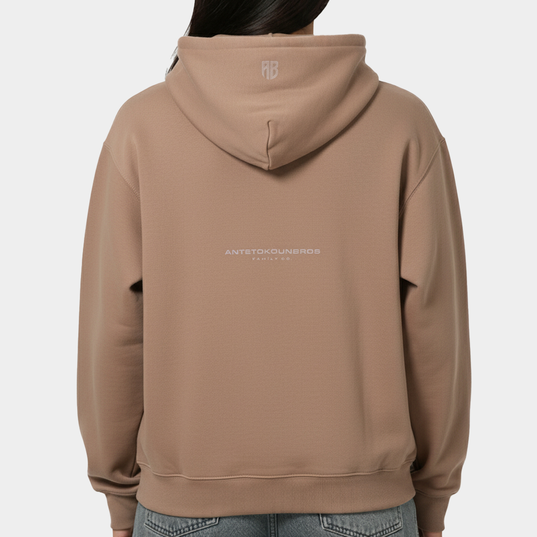 Picture of ΑΒ Oversized Zip Hoodie Family Co.  Rock Cafe