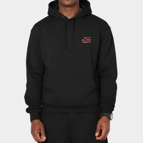 Unisex Hoodie Just A kid From Sepolia | ANTETOKOUNBROS  Model Front