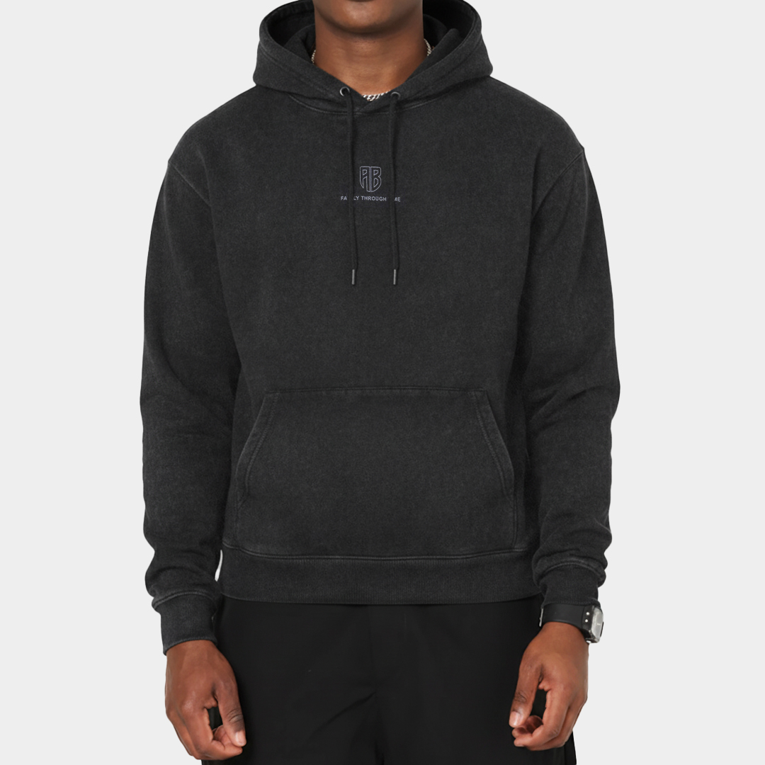 AB Hoodie Leave Your Mark Black Model Front