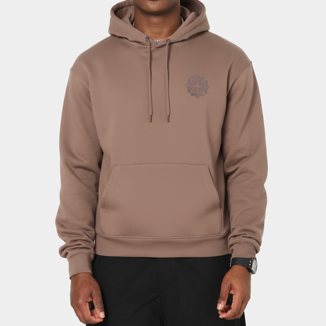 Oversized Hoodie Tribe Graphic I ANTETOKOUNBROS I Rock Cafe Model Front