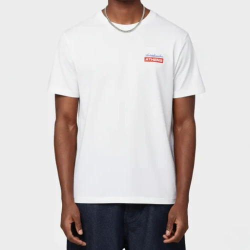 Antetokounbros Athens T-Shirt Off White Model