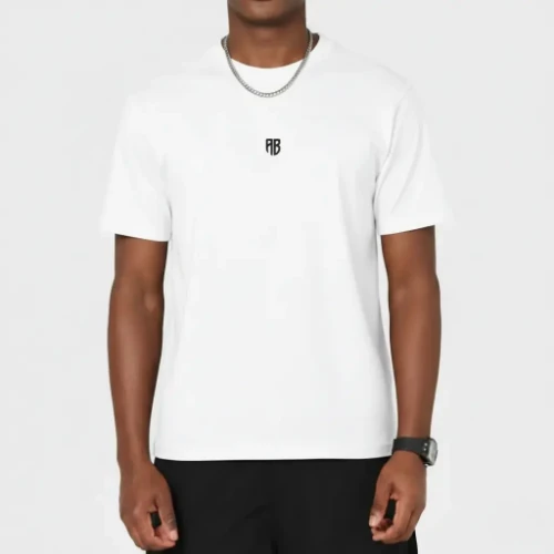 AB Oversized T-shirt Native Off White Model