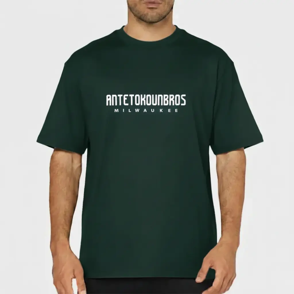 Picture of AB T-shirt Location Milwaukee Sign. Green