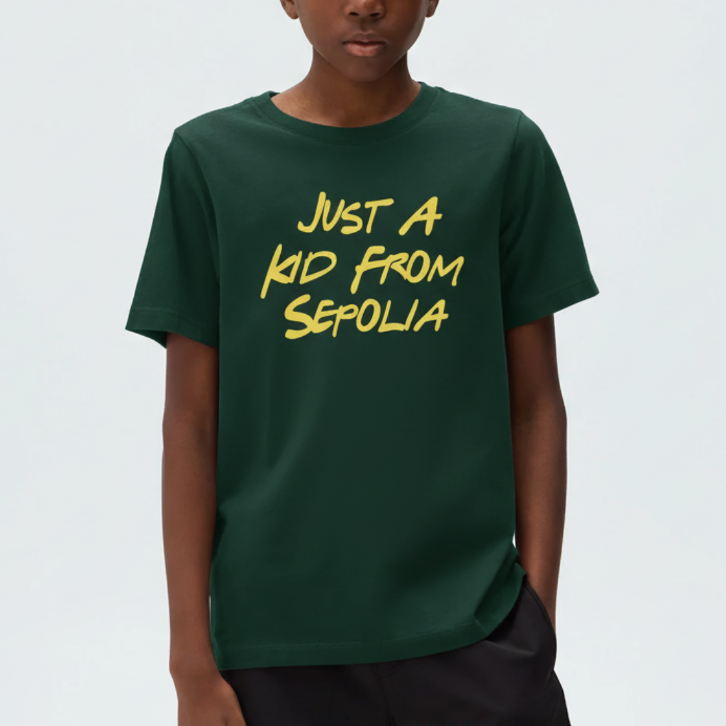 Just A Kid From Sepolia Kids Oversized T-shirt Model 
