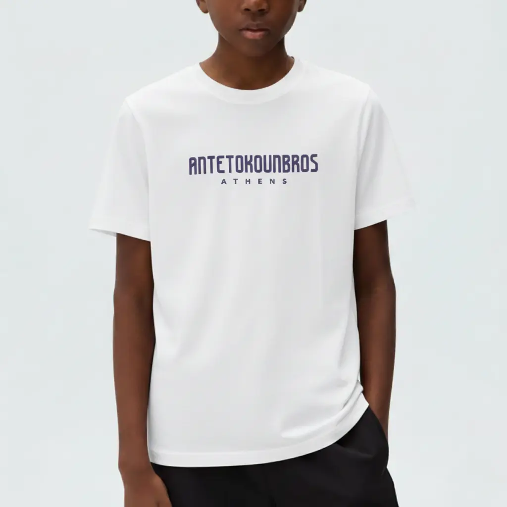 Picture of Kids' T-shirt Location Athens Off White