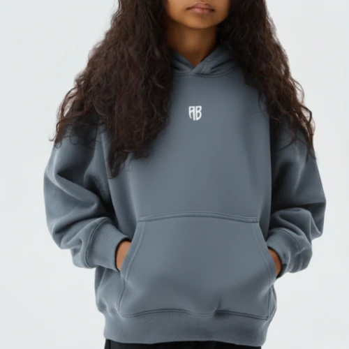 Picture of Kids' Oversized Hoodie We are all Bros Infinity Blue 