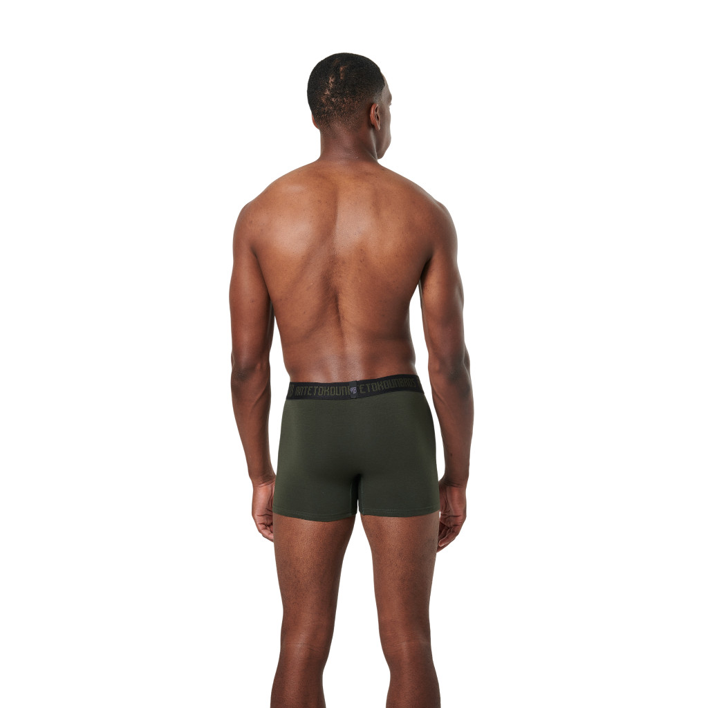 Εικόνα της Ανδρικά Εσώρουχα Boxer 2-Pack Μαύρο/Πράσινο