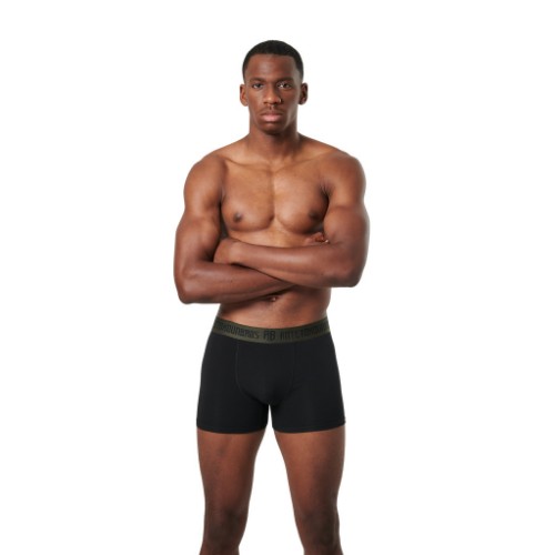 Εικόνα της Ανδρικά Εσώρουχα Boxer 2-Pack Μαύρο/Πράσινο