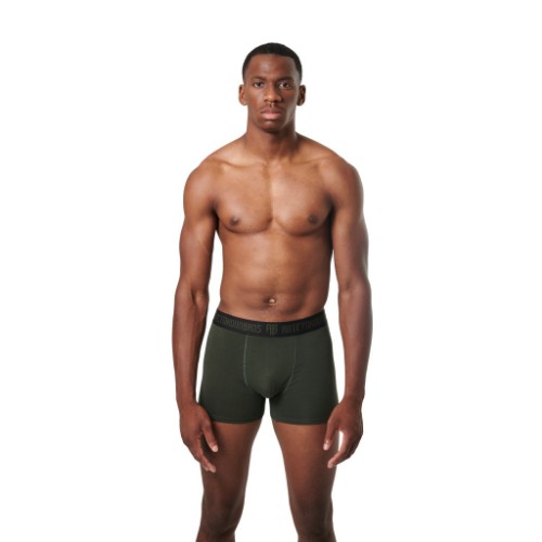 Εικόνα της Ανδρικά Εσώρουχα Boxer 2-Pack Μαύρο/Πράσινο thumb