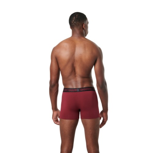 Picture of Men's Underwear Boxer 2-Pack  Black /Bordeaux thumb