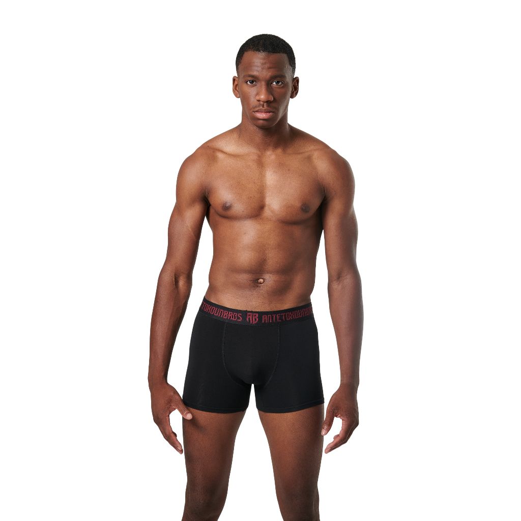 Picture of Men's Underwear Boxer 2-Pack Black 