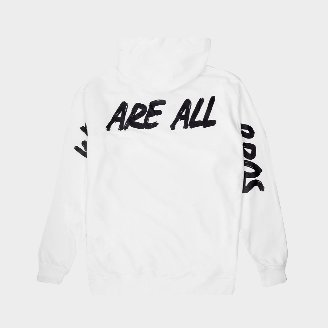 Picture of AB Oversized Hoodie We are all Bros  Off White 